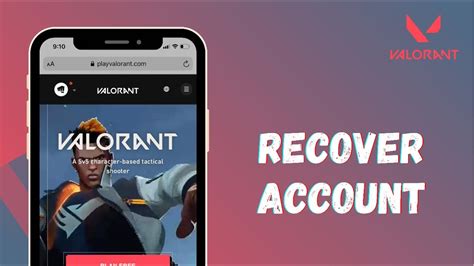 Riot Account Recovery.